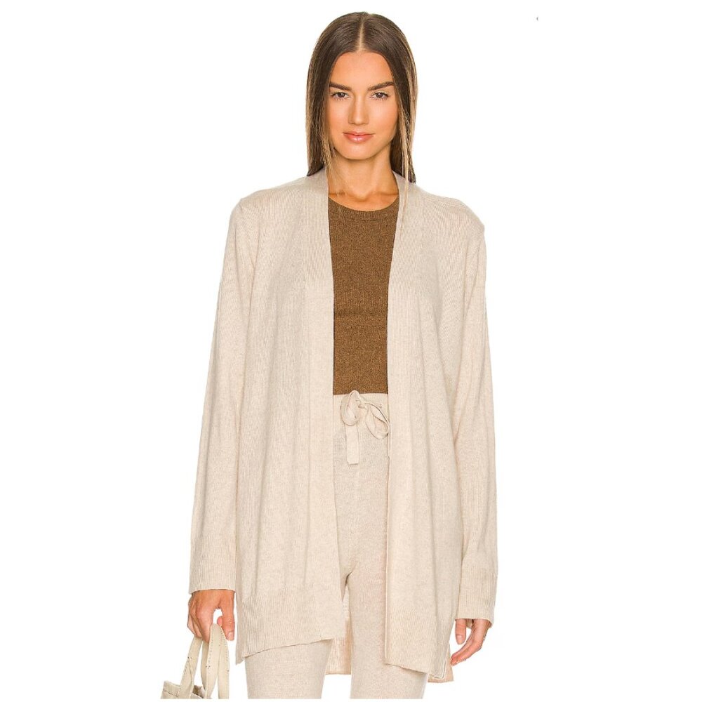 - NEW Weekend Stories Tanner Recycled Cashmere Cardigan BX13